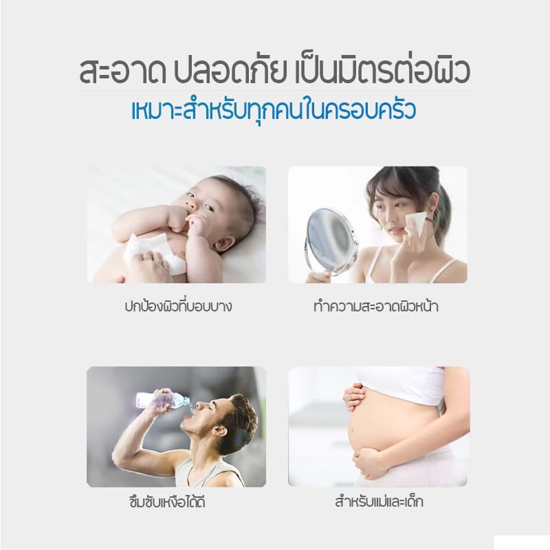 COCOFON กระดาษเช็ดหน้า เด็กทารก หนา3ชั้น 90แผ่น x 1กล่อง โลชั่น ทิชชู่ โคโคฝน Lotion Tissue Pack1 รูปที่ 6
