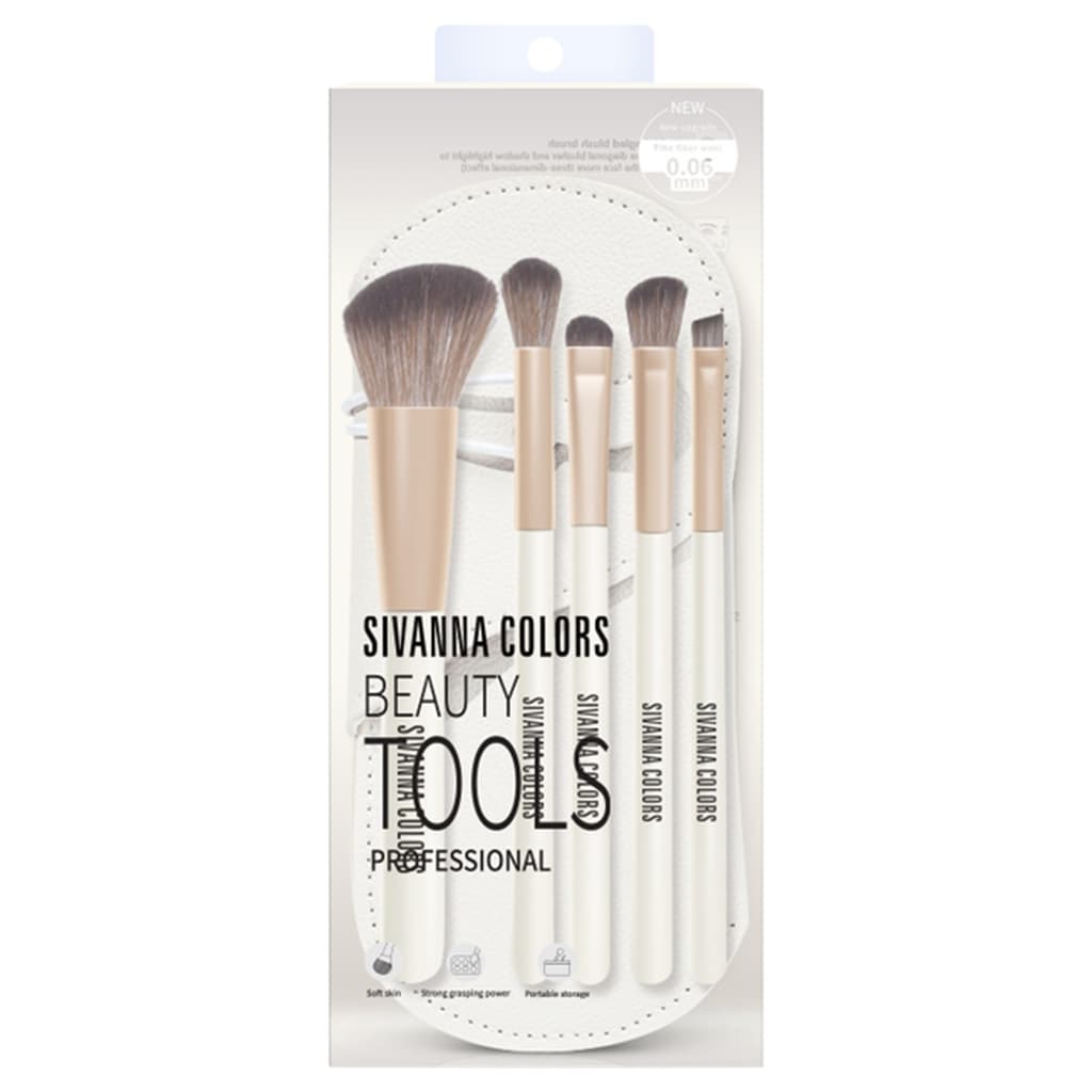 SIVANNA - Colors Beauty Tools Professional Set 5 Pieces ซีเวนน่า เซ็ตแปรงแต่งหน้า รูปที่ 2
