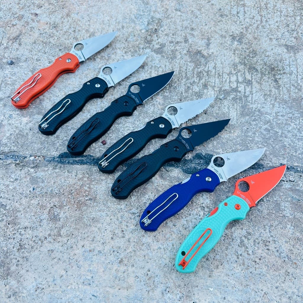 มีดพับ Spyderco Paramilitari3 C223 งานพรีเมี่ยม บอลแบริ่ง ระบบล็อคแบบคอมเพรสชั่นล็อค รูปที่ 2