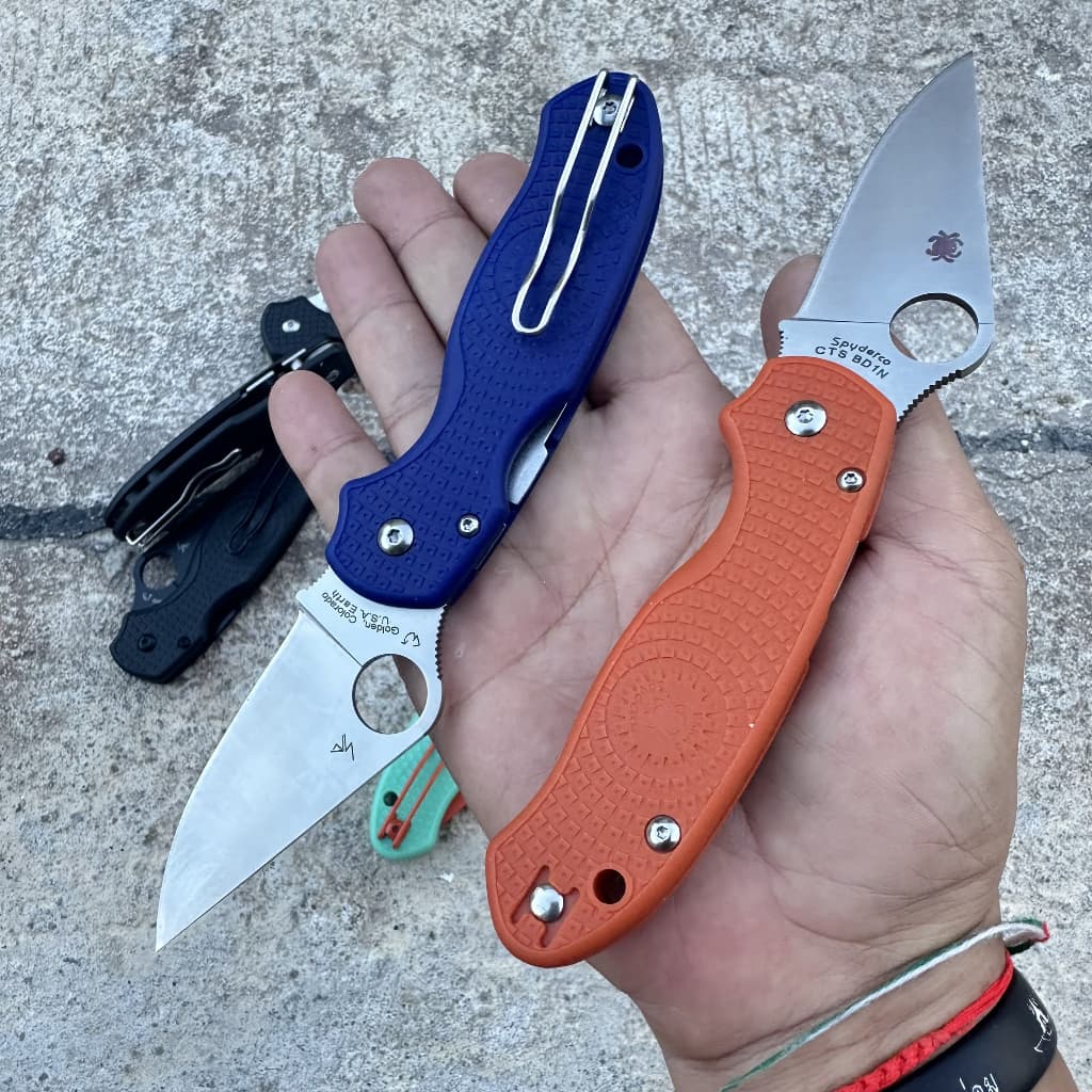 มีดพับ Spyderco Paramilitari3 C223 งานพรีเมี่ยม บอลแบริ่ง ระบบล็อคแบบคอมเพรสชั่นล็อค รูปที่ 7