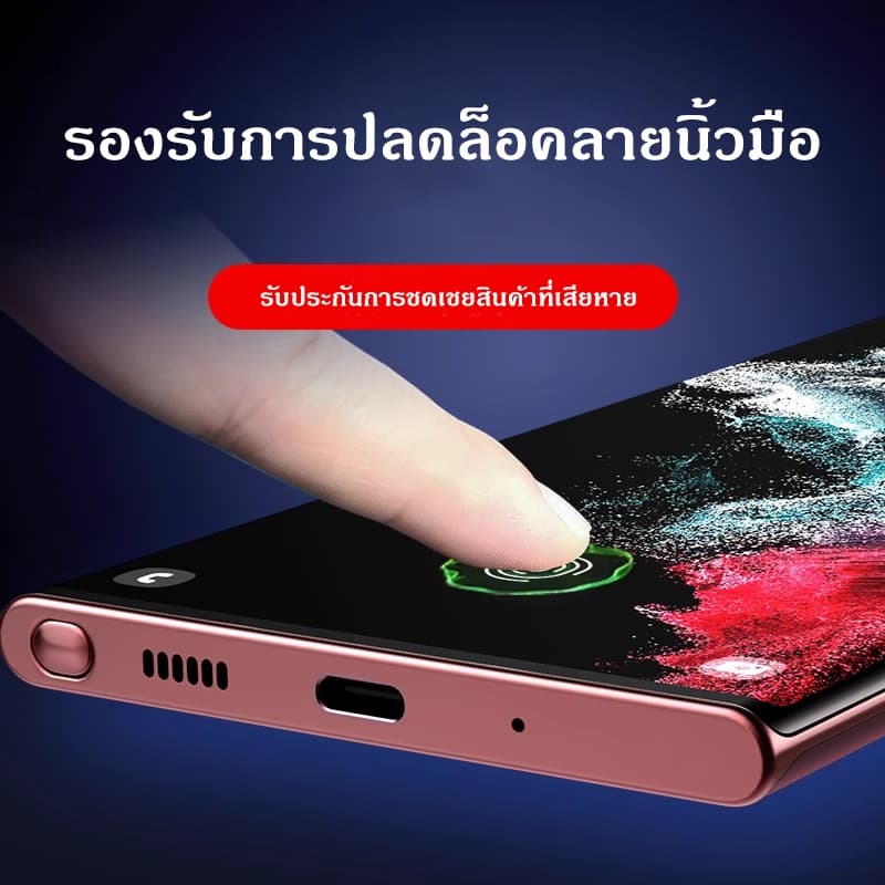 ฟิล์มกระจกหน้าจอเต็มจอ 9D สำหรับ Samsung Galaxy A03S A05s A6 A12 A13 A14 A15 A24 A25 A34 A35 A42 A54 A55 A80 A91 กันรอยก รูปที่ 7