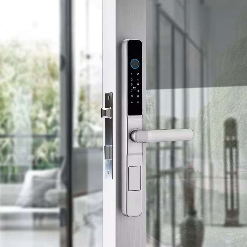 TUYA Smart Door Lock S05 กลอนประตูบานเลื่อน กลอนประตูบานสวิง กลอนประตูดิจิตอลกันน้ำ IP65 กลอนกันน้ำ กลอนประตูนอกบ้าน รูปที่ 9