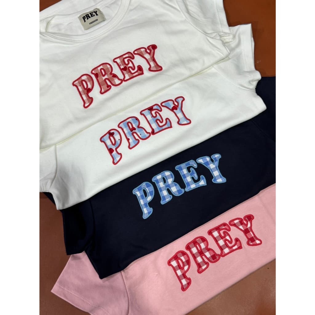 prey เสื้อยืด summer logo babytee รูปที่ 9