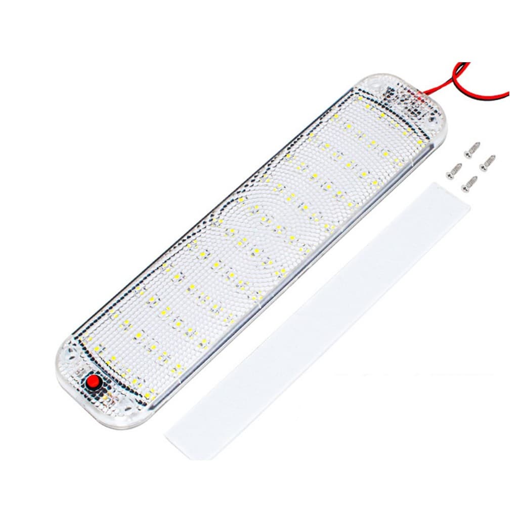 ส่งจากไทยไฟในเก๋ง ไฟเพดาน LED 10W 72 LED | 12V - 80V รูปที่ 3