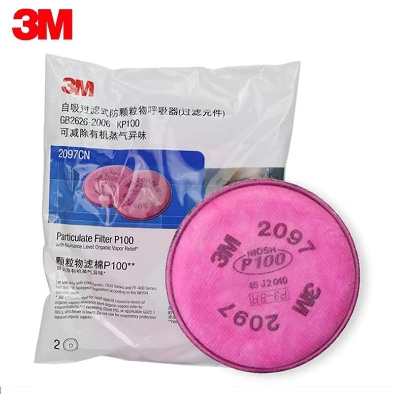 3M กรองรุ่น 2097 สำหรับงานฝุ่น งานเชื่อม ฟูมโลหะ รูปที่ 1