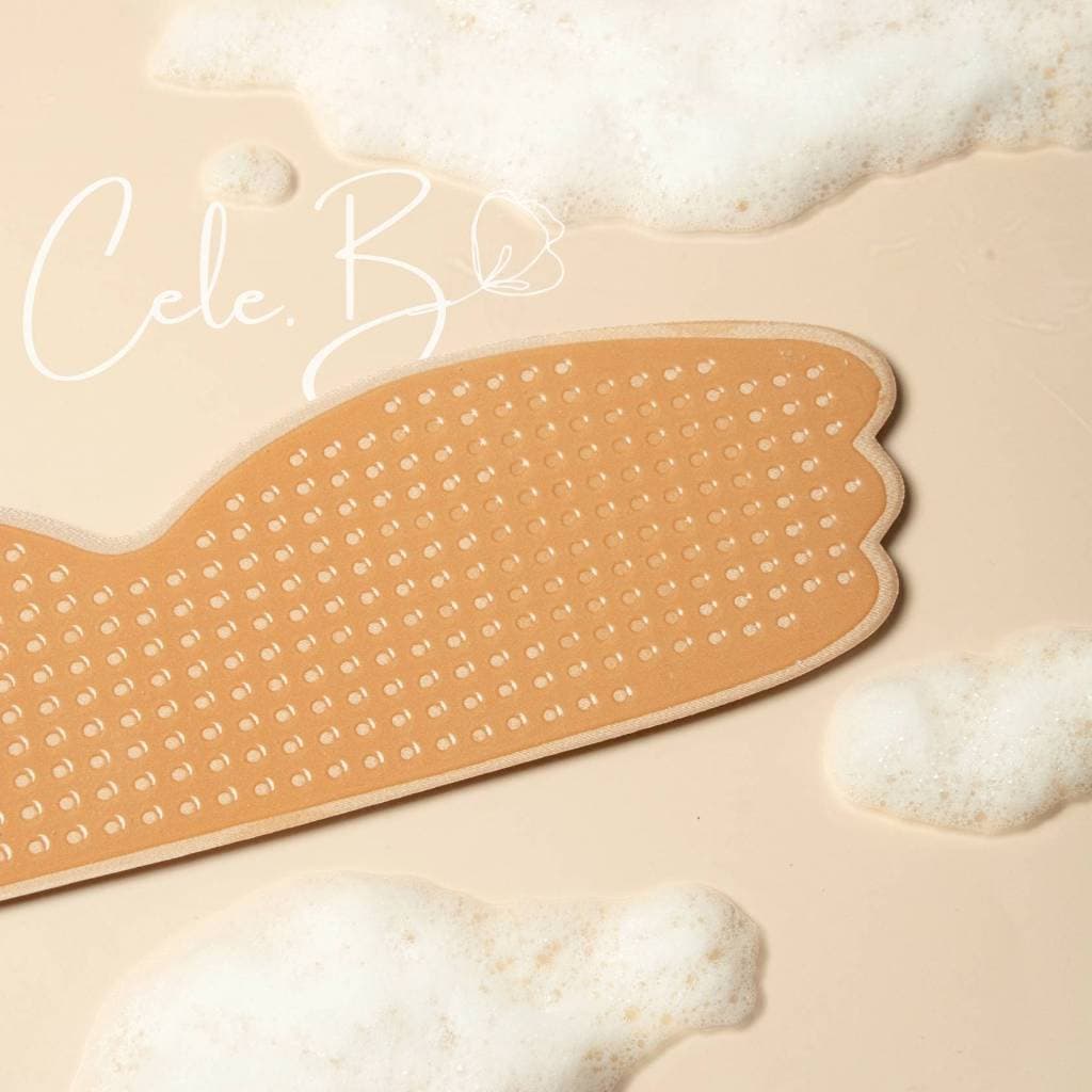 Cele.b บราแผ่นจัดทรง Single Bra pad บราอกชิด บราสาวอวบ PLUS SIZE กาวแน่น ติดทน รูปที่ 5