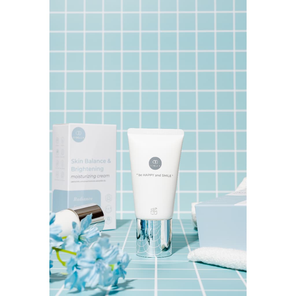 O'DELLA Skin Balance&Brightening Moisturizing Cream ครีมสำหรับคนผิวมัน/ผิวผสม รูปที่ 3