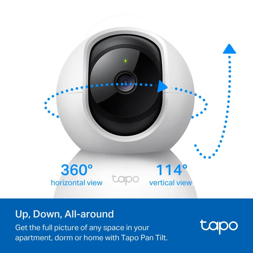 กล้องวงจรปิด WiFi หมุนได้ TP-Link Tapo C200C 1080P Full HD Night Vision ดูผ่านมือถือ รูปที่ 3