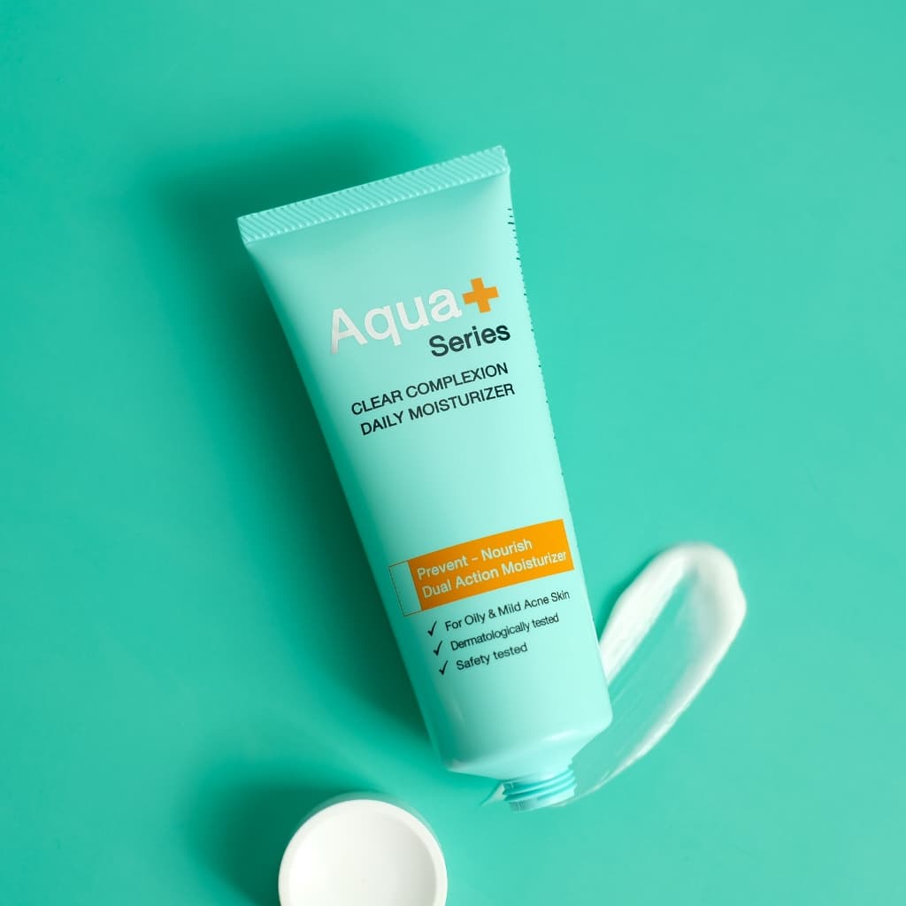 Aqua+ Series Clear Complexion Daily Moisturizer 50 ml. มอยส์เจอร์ไรเซอร์บำรุงผิว รูปที่ 4