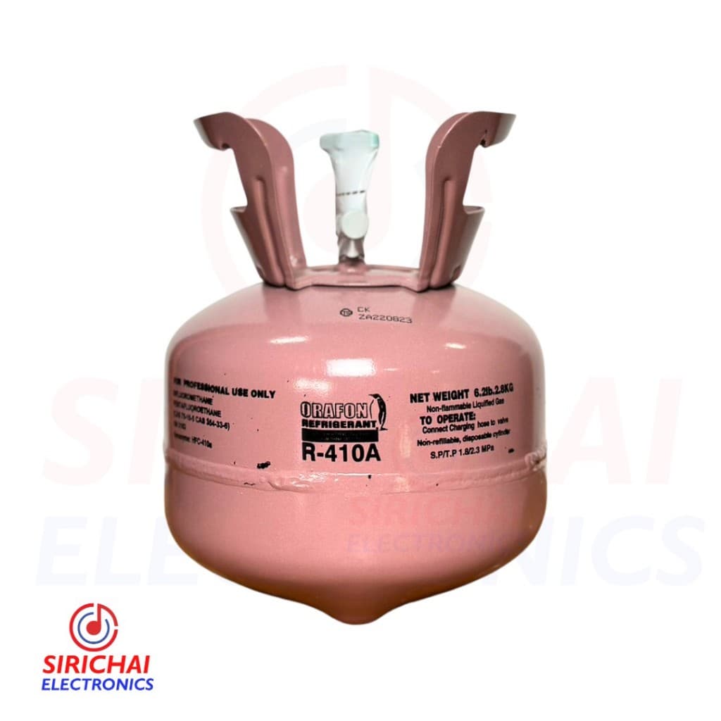 น้ำยาแอร์R410A ยี่ห้อORAFON ถังพร้อมบรรจุน้ำยา 2.8 Kg. รูปที่ 2