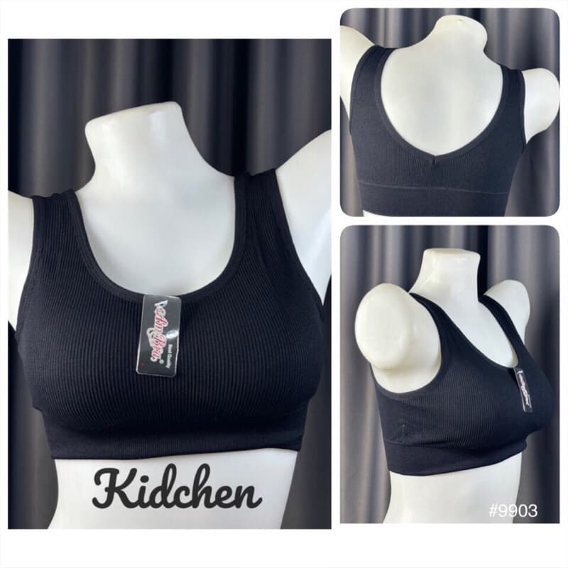 Sportbra สปอร์ตบรา เสื้อในไม่โครงแบบสวม AMBRA#3309 รูปที่ 8