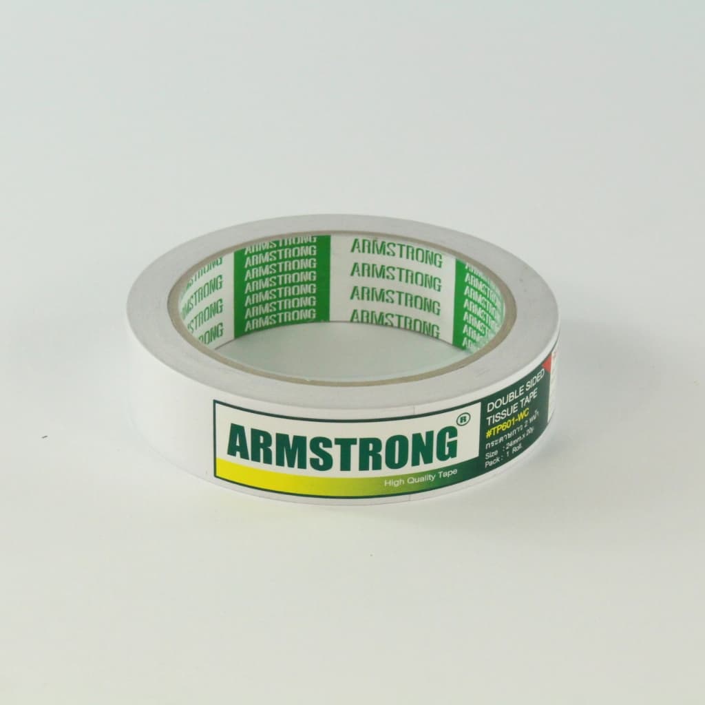 เยื่อกาวสองหน้าบาง, เทปกาวบาง,สองหน้าบาง Armstrong ยาว 20 หลา รูปที่ 4