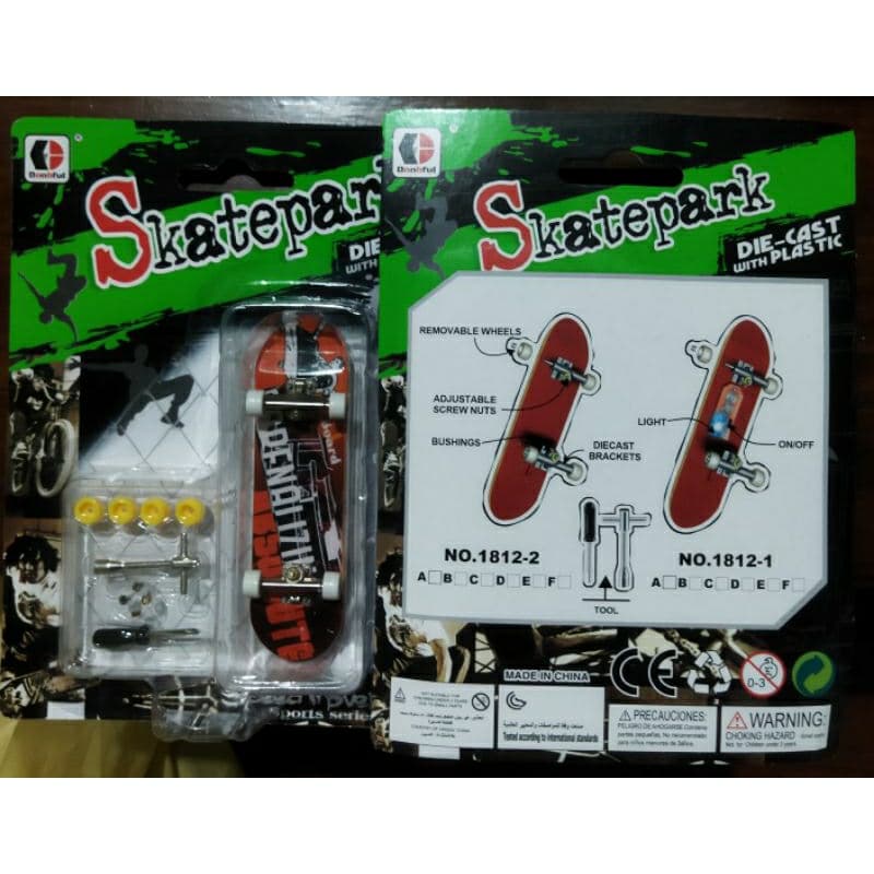 fingerboard สเก็ตบอร์ดนิ้วมือ ฟิงเกอร์บอร์ด รูปที่ 4