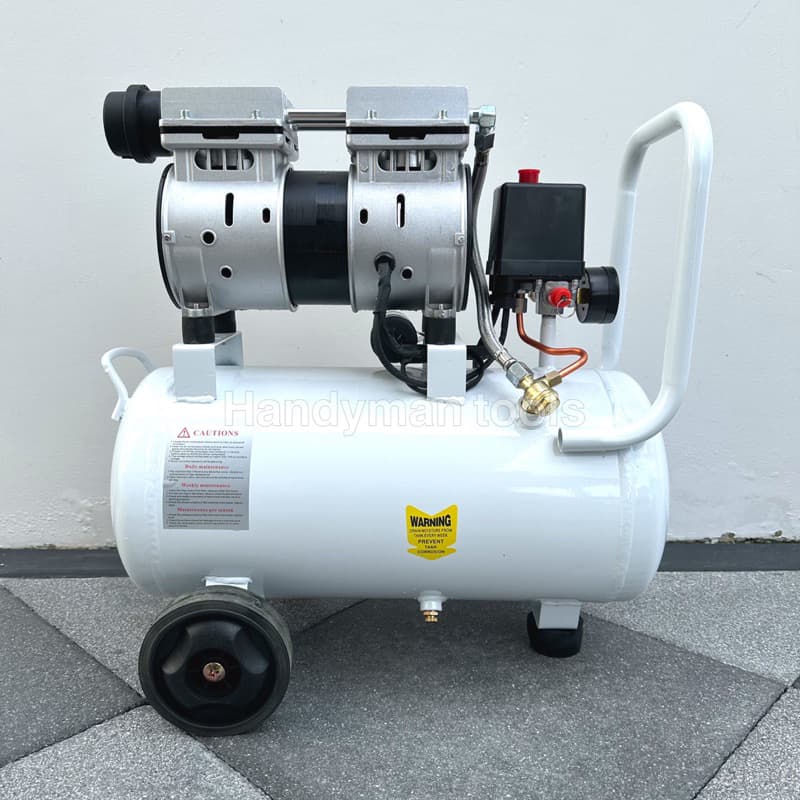 ETOP ปั๊มลม ถังลม ปั๊มลมโรตารี่ ปั๊มลมออยฟรี ขนาด 30 ลิตร กำลัง 1100W ทองแดงแท้ + อุปกรณ์ 6 อย่าง รูปที่ 7