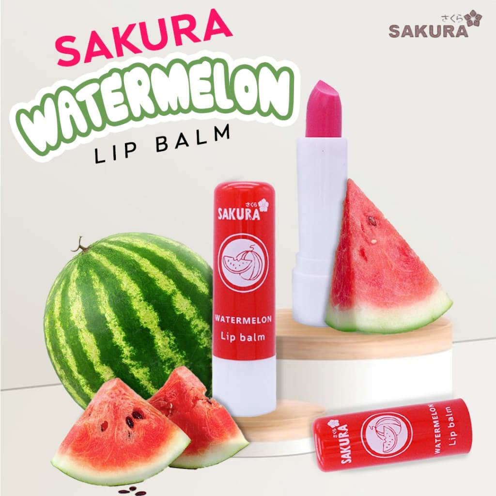 Sakura Lip Balm ลิปบาล์มซากุระ ลิปบาล์มเปลี่ยนสี เพิ่มความชุ่มชื้นให้แก่ริมฝีปาก เนียนนุ่ม รูปที่ 6
