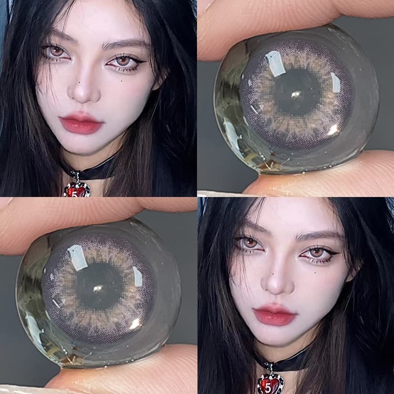 MIDROO แว่นตาสายตาสั้น คอนแทคเลนส์ คอนแทคเลนส์สี DNA รูปที่ 7