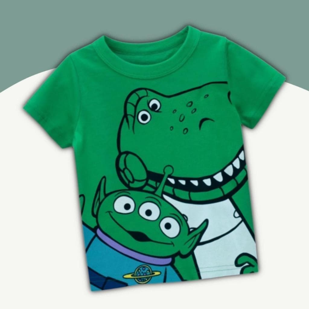 เสื้อเดี่ยวสกรีนใหญ่ ลายน่ารักมาก TS004 รูปที่ 4