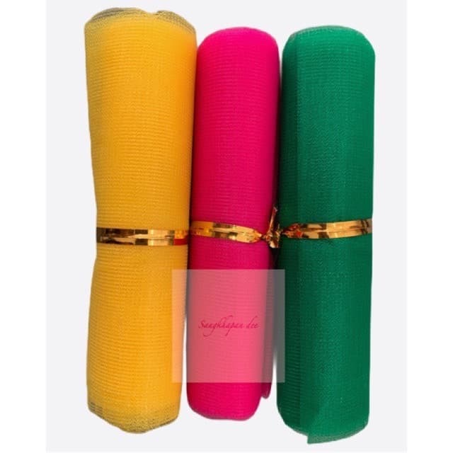 ผ้า3สี ผ้าสามสี ผ้าเจ็ดสี ผูกศาล และ สิ่งศักดิ์สิทธิ์ สีชมพู เหลือง เขียว แดง ขาว น้ำเงิน ส้ม รูปที่ 3