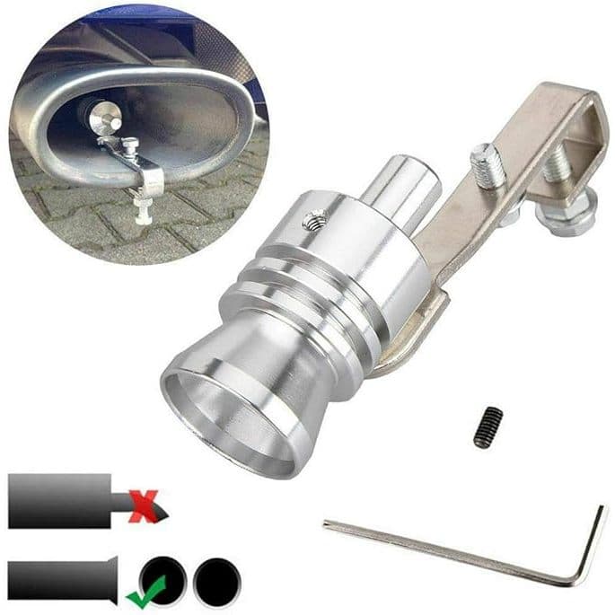 ตัวแปลงเสียงท่อรถยนต์ หวีดเทอร์โบ อุปกรณ์ติดท่อไอเสียแต่งเสียงเทอร์โบ Car Exhaust Pipe Sounder สำหรับท่อไอเสีย รูปที่ 9