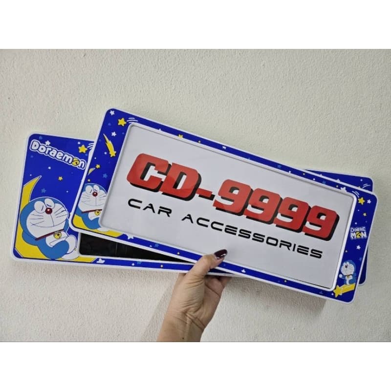กรอบป้ายทะเบียนรถยนต์กันน้ำ ลาย Doraemon รูปที่ 6
