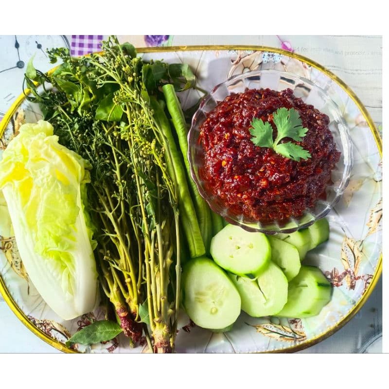 น้ำพริกหมูสับ 200g. **ร้านหยุดทุกวันเสาร์-อาทิตย์ รูปที่ 2