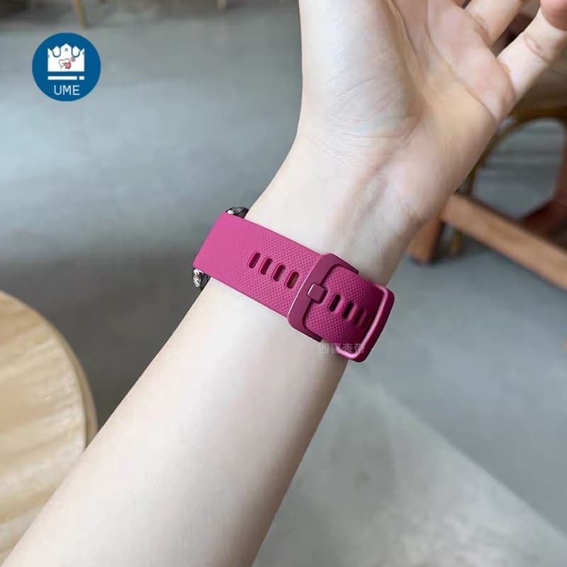 สายนาฬิกา CAC Amazfit Huami Amazfit Bip Bit 3 / S / U /BIP U Pro:Black,20mm dt89 dt96 d88 pro GW33 รูปที่ 3