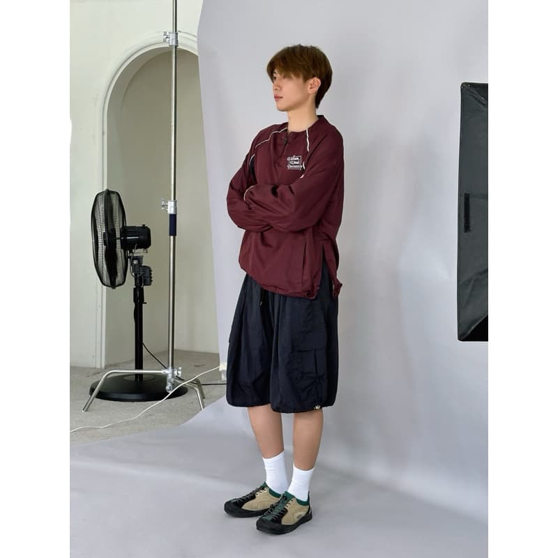กางเกงขาสั้น nylon cargo shorts รูปที่ 4