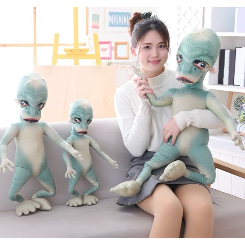 ในไทย ตุ๊กตาบูรพา เอเลี่ยน ตุ๊กตาผ้าฝ้าย หน้าแปลก รูปที่ 2