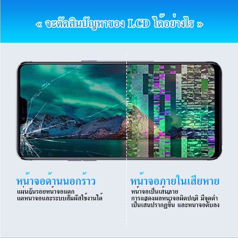 LCD Display หน้าจอ LCD Display จอ + ทัช Y33S งานแท้ อะไหล่มือถือ จอพร้อมทัชสกรีน Y33S แถมไขควง รูปที่ 6