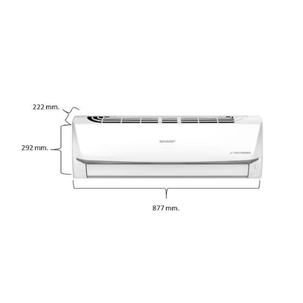 แอร์บ้าน ชาร์ป Sharp เครื่องปรับอากาศ ระบบ Inverter รุ่น AH-X13BEBE 12,000 BTU รูปที่ 4