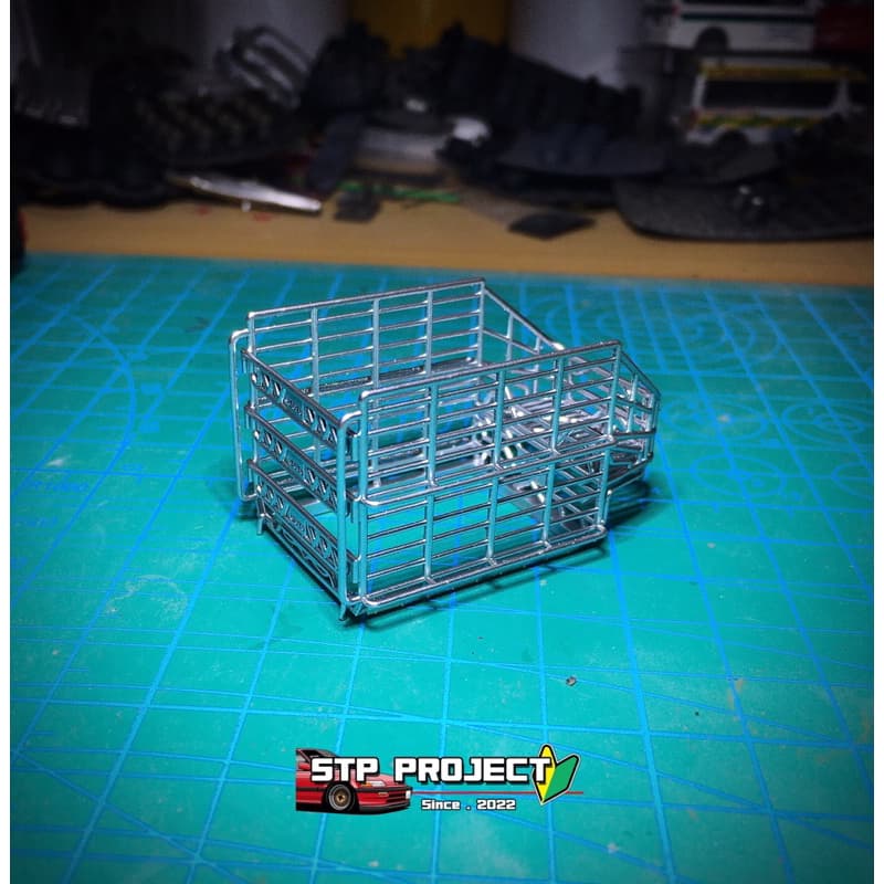 โมเดล คอกสูง สเกล 1/64 สำหรับใส่รถ Dmax majorette รูปที่ 4