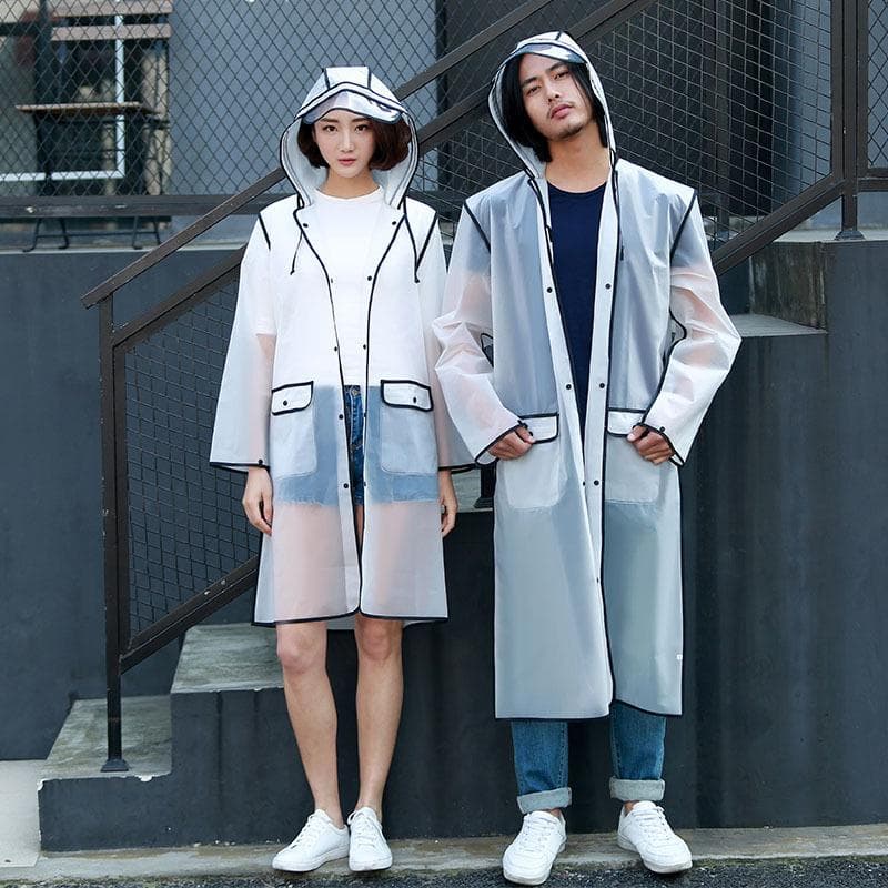 ชุดกันฝน เสื้อ กางเกง Raincoat Suit เสื้อกันฝนหนา สมีแถบสะท้อนแสง รุ่น หมวกติดเสื้อ สีเหลือง เสื้อกันฝนผู รูปที่ 7