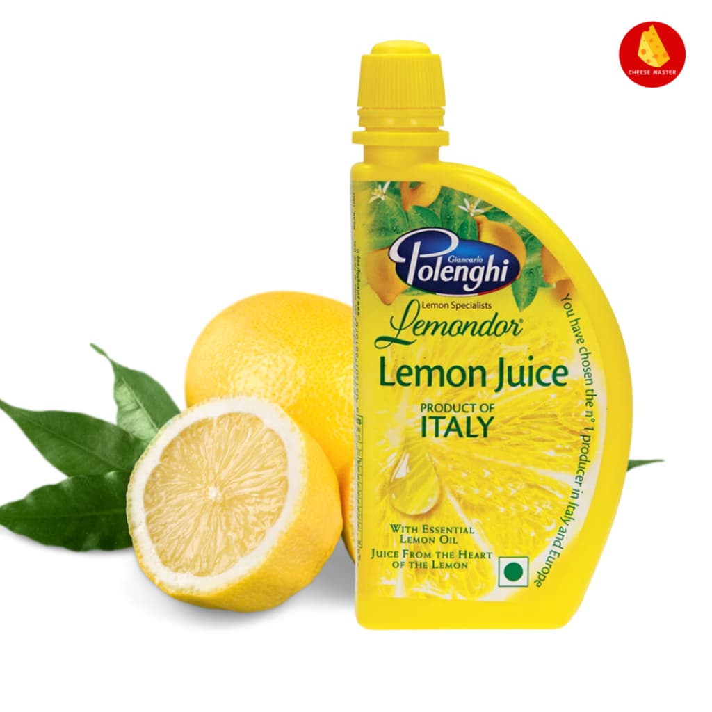 น้ำเลมอน 100% Polenghi Lemon Juice 100% นำเข้าจากอิตาลี น้ำมะนาวเหลือง นำเข้าจากิตาลี รูปที่ 2