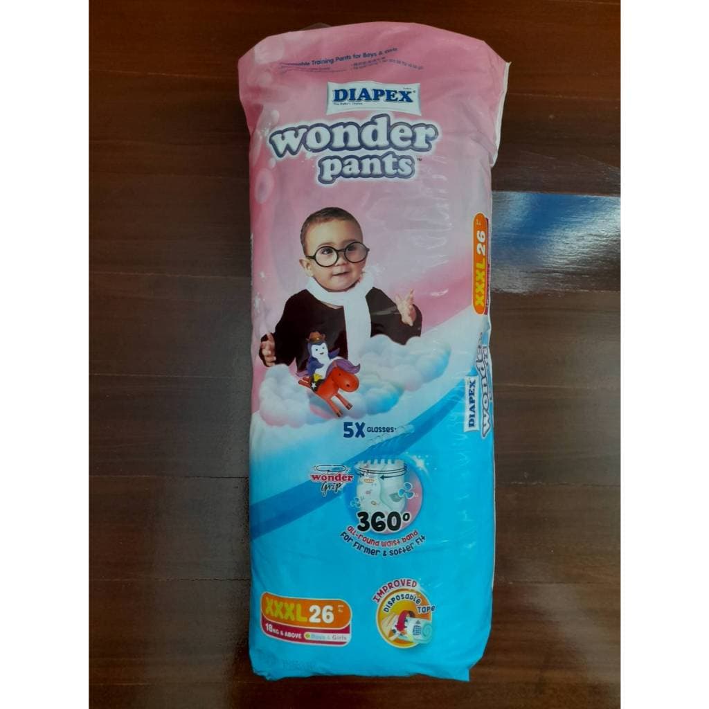 ผ้าอ้อมสำเร็จรูปแบบกางเกง ไดเพ็กส์ วันเดอร์ แพ้นส์ Diapex Wonder Pants รูปที่ 6