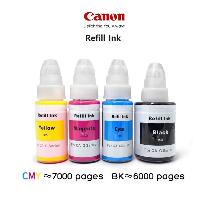 หมึก canon g2010 แท้%ต้นฉบับภาษาญี่ปุ่นGI-790/G1000 / G2000 / G3000 / G1010 / G2010 / G3010 รูปที่ 2