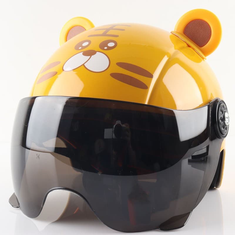 2-14ปี หมวกกันน็อคเด็ก หมวกกันน็อคสำหรับเด็ก รูปแบบการ์ตูน น่ารักๆ ระบายอากาศได้ดี เหมาะสำหรับเด็ก หมวกกันน็อคนิรภัย รูปที่ 6