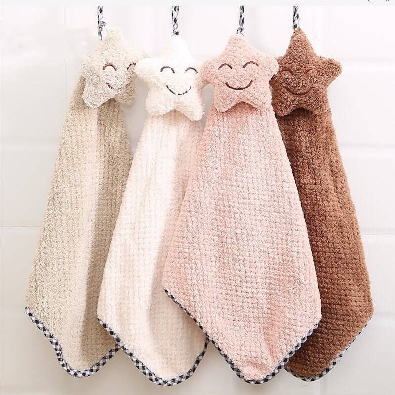 ShopAt.Two ผ้าเช็ดมือ ผ้าเช็ดมือแบบแขวน ผ้าเช็ดทำความสะอาดอนกประสงค์ รูปที่ 3