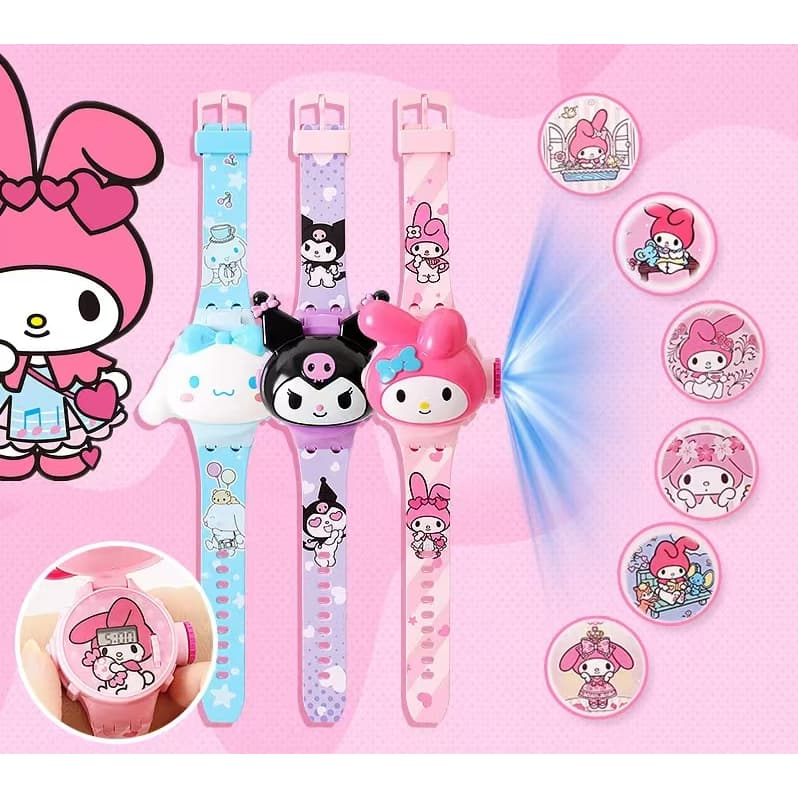 นาฬิกาข้อมือเด็กลายการ์ตูนรุ้นไฟฉาย Babywatchสำหรับเด็กผู้หญิงผุ้ชายแฟชั่นนักเรียนรุ่นหัวตุ๊กตา ส่งด่วน ส่งจากไทย TF รูปที่ 2
