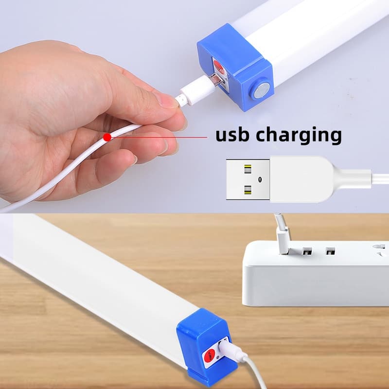 หลอดไฟ USB ไร้สาย 3 โหมดพกพา 90W/60W/30W ไฟฉุกเฉิน LED แคมป์ปิ้ง ท่องเที่ยว ตกปลา รูปที่ 4