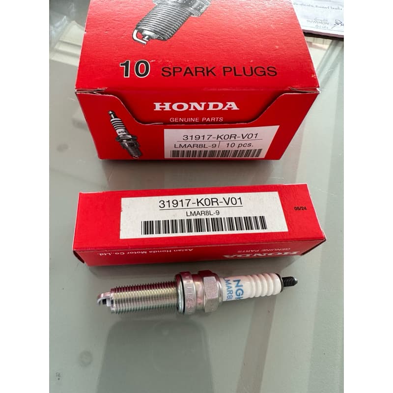 หัวเทียน แพ็คเกจล่าสุด! FORZA350 ADV350 PCX160 ปี21-24 ADV160 CLICK 160 LEAD4 วาลว์ GIORNO รูปที่ 1