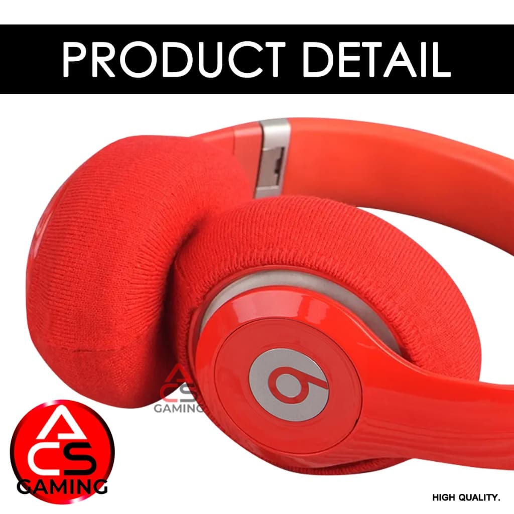 ACS ผ้าคลุมหูฟัง 1 คู่ Earcup Protector แบบไหมพรมถัก ป้องกันฝุ่น ดูดซับเหงื่อ และมีรูระบายความร้อน รูปที่ 4