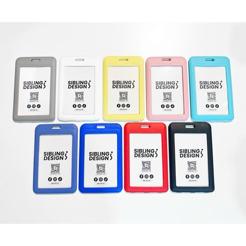 สายคล้องบัตรพนักงาน ยืดสายได้ สกรีนชื่อฟรี พร้อมกรอบใส่บัตร รูปที่ 7