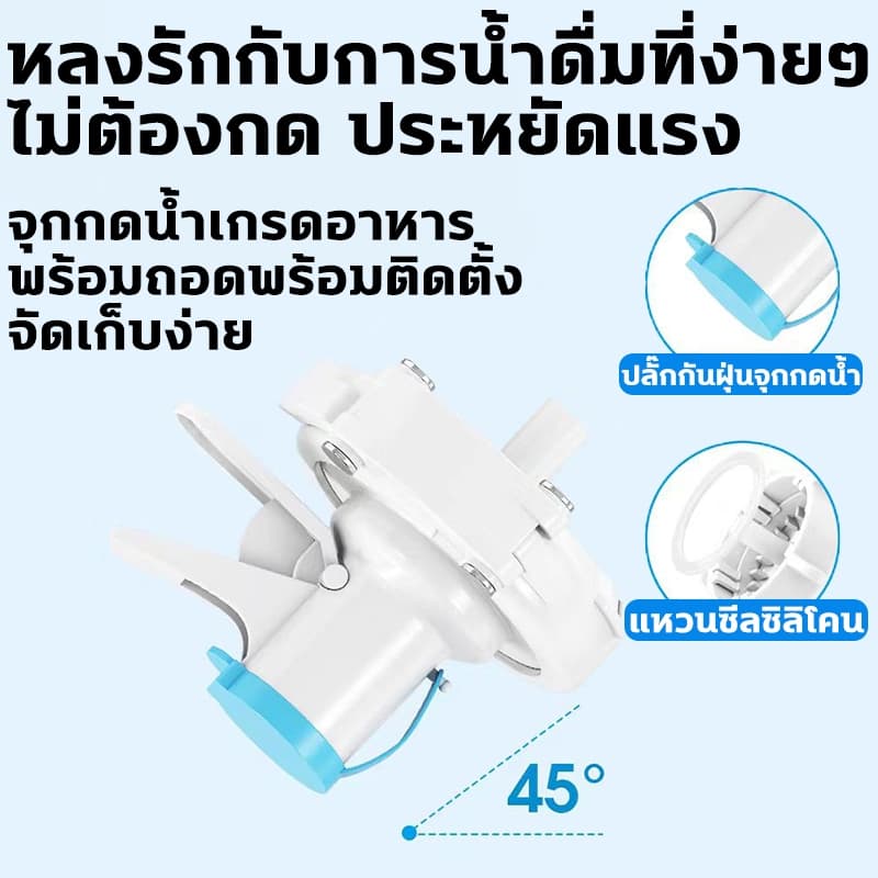 ชุดขาตั้งถังน้ำพร้อมที่กดน้ำ ขาตั้งถังน้ำดื่มอุปกรณ์เปลี่ยนถังน้ำเป็นตู้กดน้ำได้ง่าย ๆ รูปที่ 3