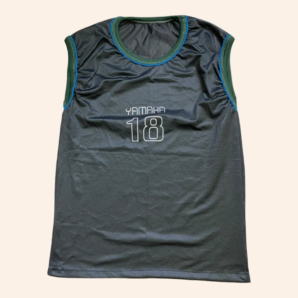 เสื้อกล้าม เสื้อบาส อก 44 เนื้อตาข่าย ผ้านิ่ม ใส่สบาย ระบายอากาศดี M37 รูปที่ 4