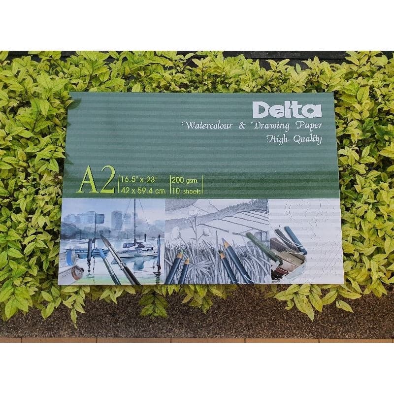 กระดาษ 100ปอนด์เดลต้า ขนาดมาตราฐาน A3 , A2 รูปที่ 2