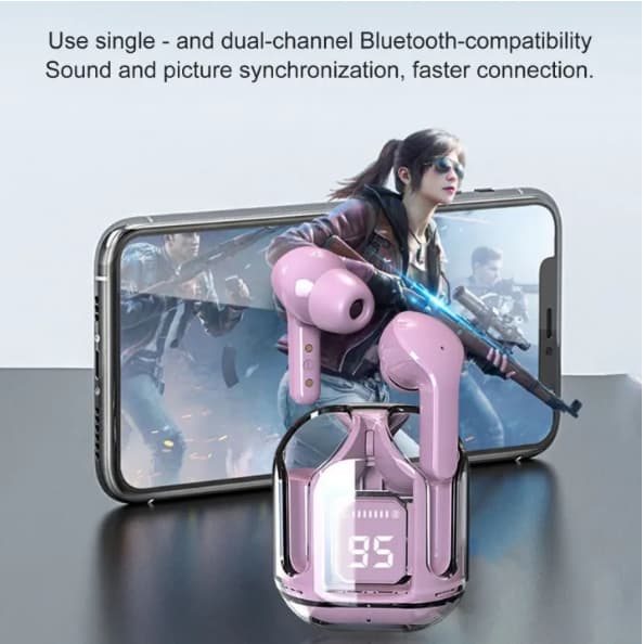GOOD หูฟังบลูทูธ หูฟังสเตอริโอ หูฟังไร้สาย แยกเสียงซ้ายขวา TWS Wireless bluetooth 5.0 Headset Earphone Earbud รุ่น รูปที่ 5