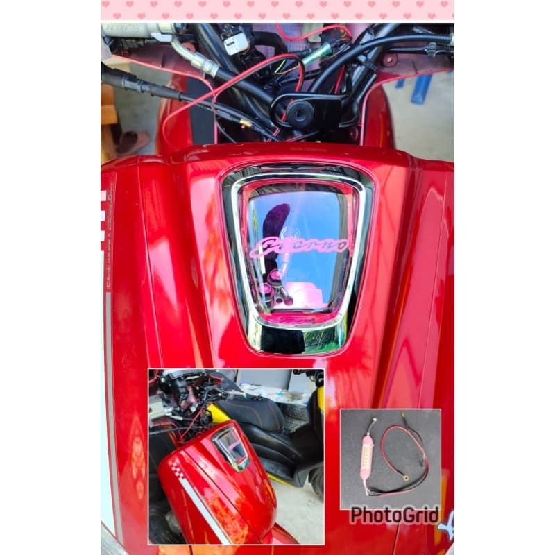 แผ่นโลโก้หน้าHONDA GIORNO รูปที่ 3