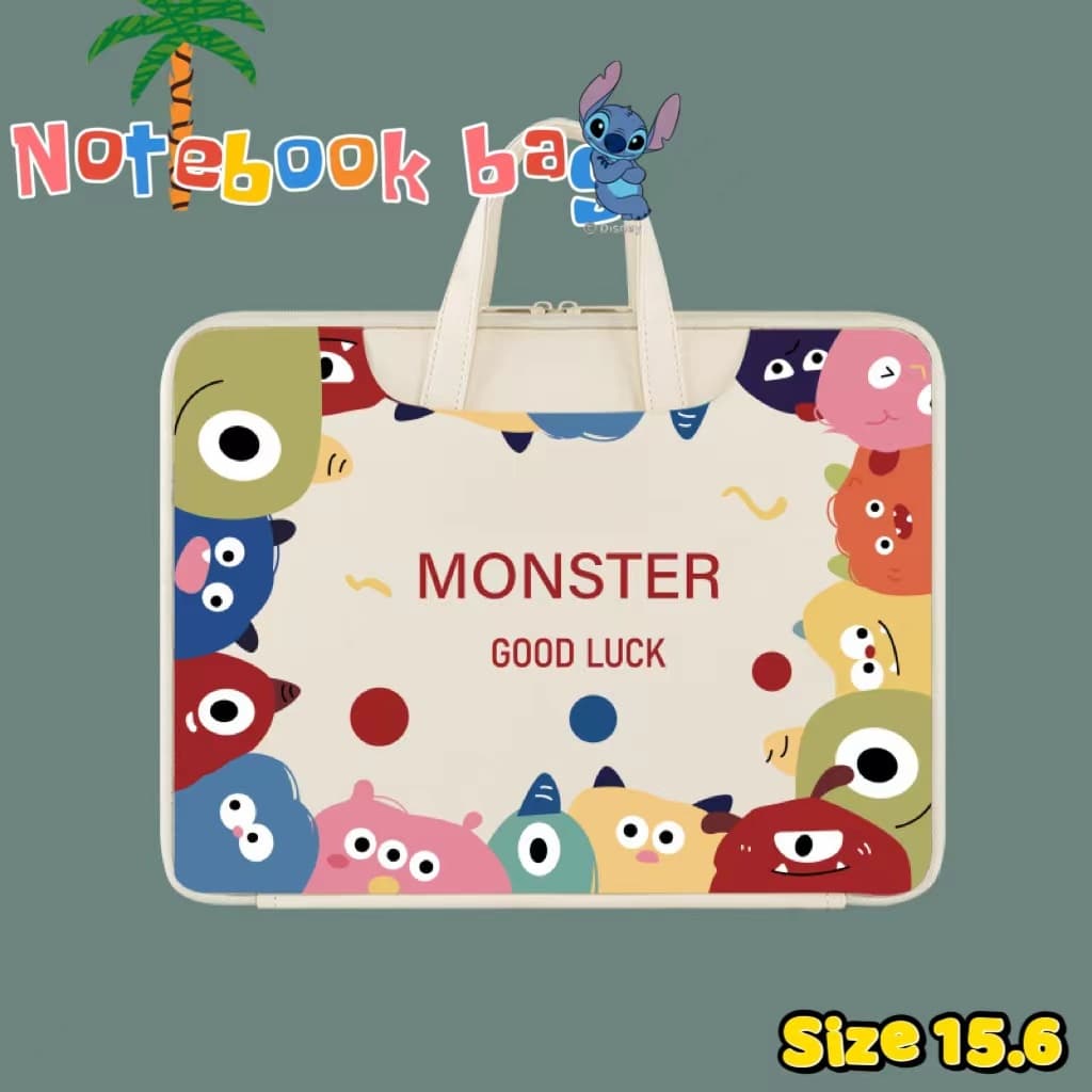 New 15.6 นิ้ว กระเป๋าใส่โน๊ตบุ๊ค กระเป๋าแล็ปท็อปกันกระแทก และกันน้ำ รูปที่ 6