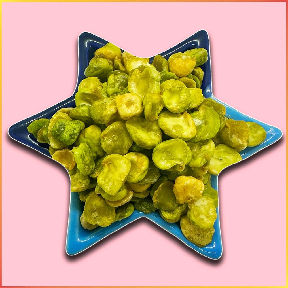 ถั่วลันเตาอบกรอบ เม็ดซีก 250 กรัม g Crispy roasted peas พร้อมทาน ไม่เหม็นหืน ถั่ว ธัญพืช รูปที่ 3