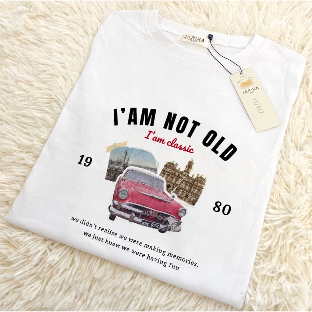 Jarikashop - เสื้อยืดลาย Retro รูปที่ 4